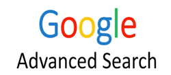 Research using Google Advanced Search 